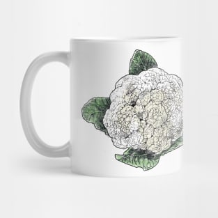 cauliflower sticker Mug